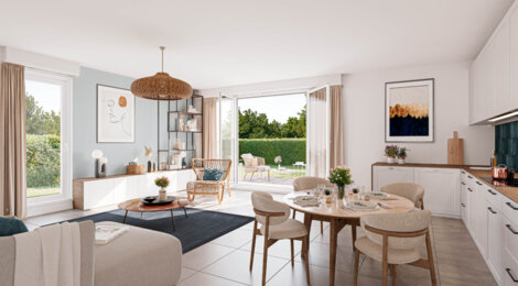 Programme immobilier neuf Le Domaine - Francheville le Bourg - Francheville : logements neufs sécurisés et verdoyants proche des transports (69340) - Référence : 15252