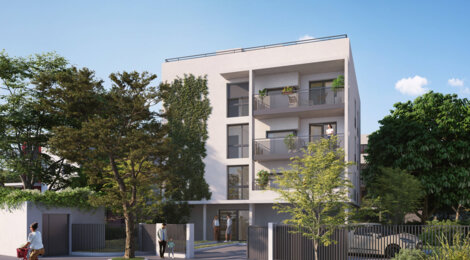 Programme immobilier neuf ILEX - Francheville : Résidence studio–T5 avec cadre végétal et confort optimisé proche des commodités (69340) - Référence : 14611