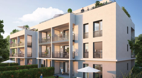 Programme immobilier neuf ILEX - Francheville : Résidence studio–T5 avec cadre végétal et confort optimisé proche des commodités (69340) - Référence : 14611