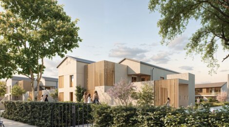 Programme immobilier neuf Les Clairières - Genas à deux pas du centre-ville (69740) - Référence : 11866