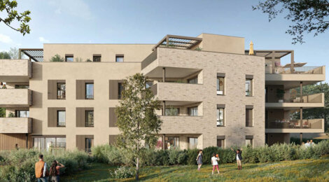 Programme immobilier neuf ALLURE - Genas résidence contemporaine proche de Lyon (69740) - Référence : 18176