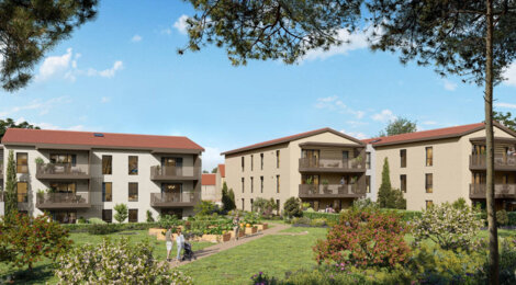 Programme immobilier neuf GIANA - Genay situé en plein hameau de Proulieu (69730) - Référence : 8223