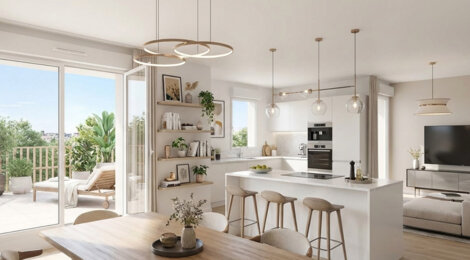 Programme immobilier neuf Le Clos de la Verrerie - Givors cadre de vie pratique proche Lyon et transports TER (69700) - Référence : 17087