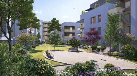 Programme immobilier neuf LE STADIUM - Givors : logements neufs sécurisés et verdoyants proche des transports (69700) - Référence : 15244