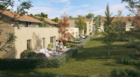 Programme immobilier neuf Les hauts de St Roch - Gleizé : logements neufs T2–T4 proche du centre du village (69400) - Référence : 18191
