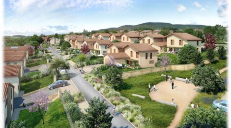 Programme immobilier neuf Hameau des coteaux - Gleizé maisons familiales neuves proches Lyon (69400) - Référence : 17249