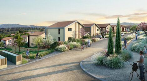 Programme immobilier neuf Hameau des coteaux - Gleizé maisons neuves proche Villefranche-sur-Saône (69400) - Référence : 17808
