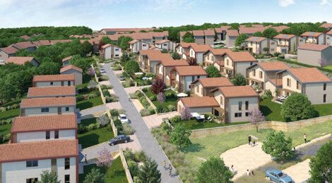 Programme immobilier neuf Hameau des coteaux - Gleizé maisons neuves proche Villefranche-sur-Saône (69400) - Référence : 17808