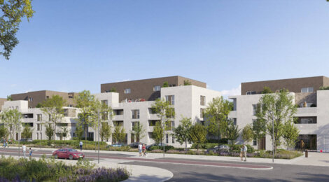 Programme immobilier neuf IZY - Grigny : Résidence T2–T4 avec cadre naturel et confort optimisé proche des transports (69520) - Référence : 11033