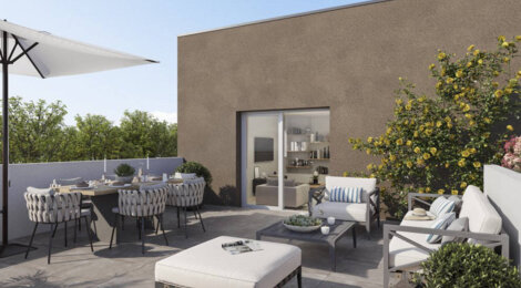Programme immobilier neuf IZY - Grigny : Résidence T2–T4 avec cadre naturel et confort optimisé proche des transports (69520) - Référence : 11033