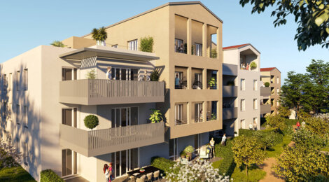 Programme immobilier neuf Coeur Village 2 - Irigny proche de la place de L’Eglise (69540) - Référence : 8835