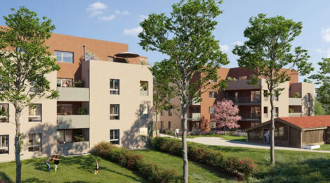 Programme immobilier neuf Hameau des Vernays - L'Arbresle cadre verdoyant près Lyon Saint Paul et de la gare (69210) - Référence : 17576