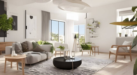 Programme immobilier neuf Les Terrasses de l’Ouest - Lentilly : Résidence T2–T4 avec cadre naturel et confort optimisé proche des commodités (69210) - Référence : 14624