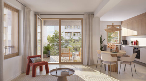 Programme immobilier neuf Zéphyr - Lyon 02 coeur du quartier Confluence proche transports (69002) - Référence : 16538