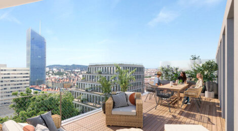 Programme immobilier neuf KI -  Lyon 03 : logements neufs sécurisés et lumineux en Part-Dieu proche de la gare (69003) - Référence : 16925