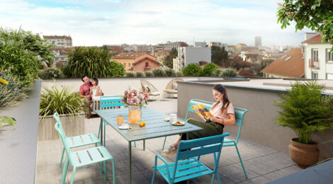 Programme immobilier neuf Orkidée - Lyon 03 quartier Monchat à proximité du parc Bazin (69003) - Référence : 13731
