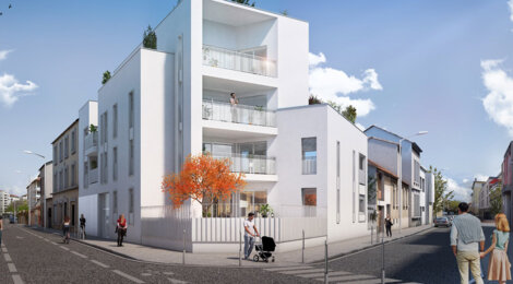 Programme immobilier neuf Orkidée - Lyon 03 quartier Monchat à proximité du parc Bazin (69003) - Référence : 13731