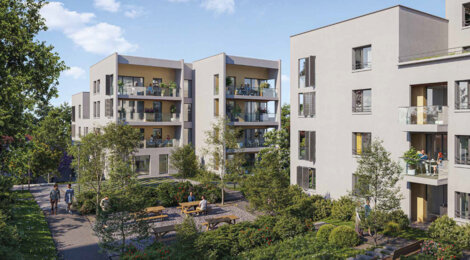 Programme immobilier neuf INITYAL - Lyon 03 quartier Monchat près tram T6 (69003) - Référence : 16702