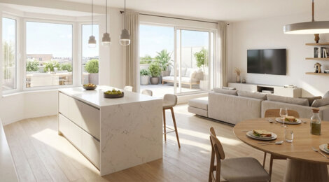 Programme immobilier neuf Nuances - Lyon 03 quartier Montchat entre esprit village et vie citadine (69003) - Référence : 16966