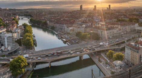 Programme immobilier neuf LE PERCHOIR - Lyon 05 réhabilitation à deux pas des  quais et à Perrache (69005) - Référence : 14178