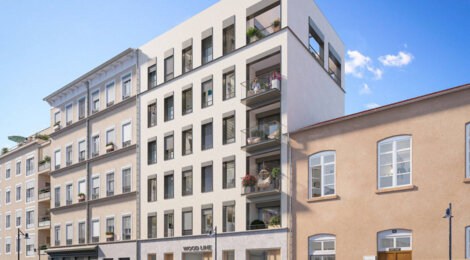 Programme immobilier neuf Wood Line - Lyon 07 proche université et TCL (69007) - Référence : 16044
