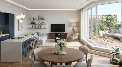 Programme immobilier neuf L'Atelier Delore - Lyon 08 Grand Trou à 12 min à pied du tram T4 (69008) - Référence : 17240