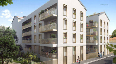 Programme immobilier neuf Faubourg Valmy - Lyon 09 : Résidence studio–T4 avec cadre urbain et confort moderne proche des transports (69009) - Référence : 5485