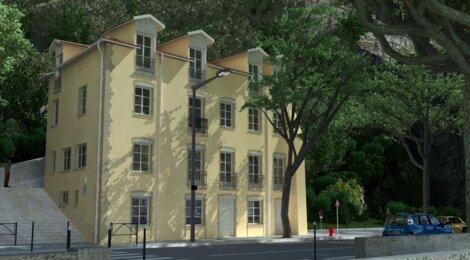 Programme immobilier neuf L'ECRIN DE LA SAONE (TOUS LES LOTS SONT LIVRABLES IMMEDIATEMENT ET ACTABLES) - Lyon 1er près des quais de Saône (69001) - Référence : 9462