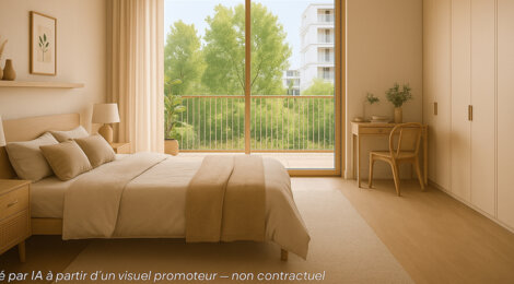 Programme immobilier neuf LA HORA - Lyon 2e Confluence près des tramways T1 et T (69002) - Référence : 16791