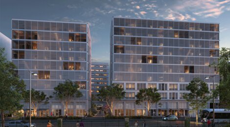Programme immobilier neuf KOSMO - Lyon 2 à deux pas du centre commercial de Confluence (69002) - Référence : 16637
