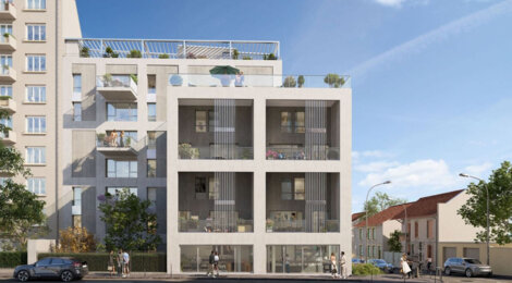 Programme immobilier neuf VILLA CRISTAL - Lyon 4e – Croix-Rousse proche du parc de la Cerisaie (69004) - Référence : 16451