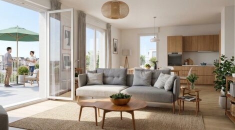 Programme immobilier neuf VILLA CRISTAL - Lyon 4e – Croix-Rousse proche du parc de la Cerisaie (69004) - Référence : 16451