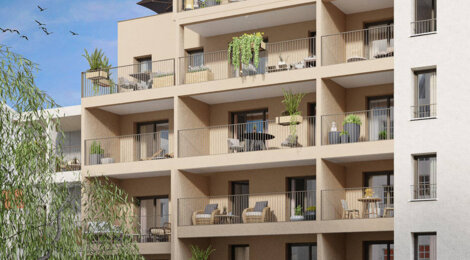 Programme immobilier neuf PROVIDENCE - Lyon 7e adresse connectée près de Jean Macé (69007) - Référence : 11865
