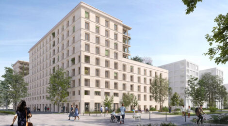 Programme immobilier neuf ALMA PETRA - TR1 LIBRE -  Lyon 7e : logements neufs sécurisés et verdoyants proche des transports (69007) - Référence : 15522