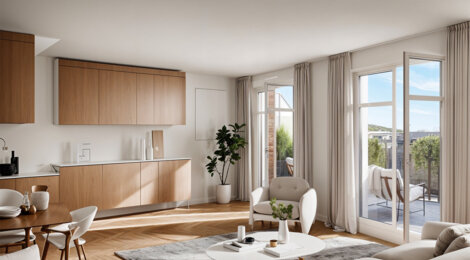 Programme immobilier neuf NEST - Lyon 7e proche de la gare Jean Macé (69007) - Référence : 16685