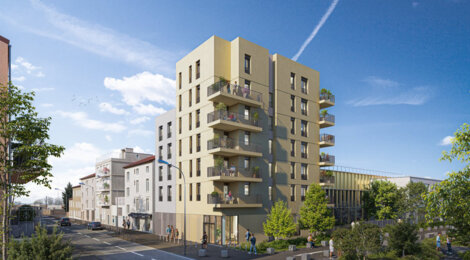 Programme immobilier neuf NEST - Lyon 7e proche de la gare Jean Macé (69007) - Référence : 16685
