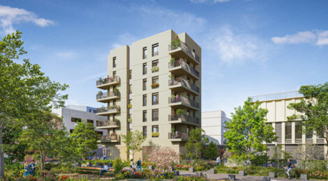 Programme immobilier neuf NEST - Lyon 7e proche de la gare Jean Macé (69007) - Référence : 16685