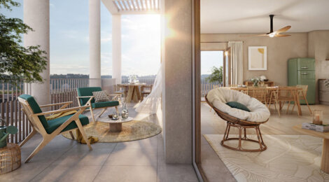 Programme immobilier neuf Côté Parc - Lyon 7ème à proximité de deux arrêts métros B (69007) - Référence : 16751