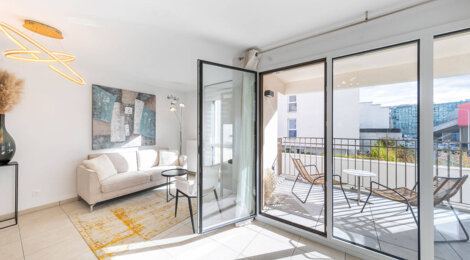 Programme immobilier neuf Lumière et Jardins - Lyon 8e proche du parc de Parilly (69008) - Référence : 11355