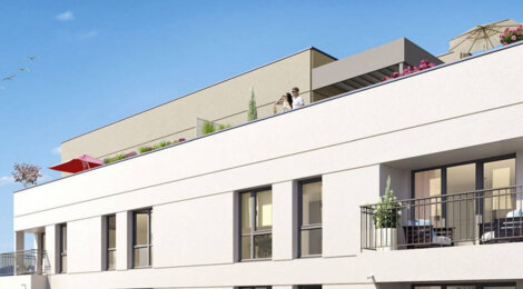 Programme immobilier neuf Lumière et Jardins - Lyon 8e proche du parc de Parilly (69008) - Référence : 11355