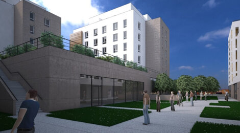 Programme immobilier neuf STUDYWEST - Lyon 9 résidence étudiante proche Valmy (69009) - Référence : 17385
