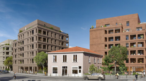 Programme immobilier neuf Le SOHO - Lyon : logements neufs du studio au T5 proche des transports (69007) - Référence : 15940