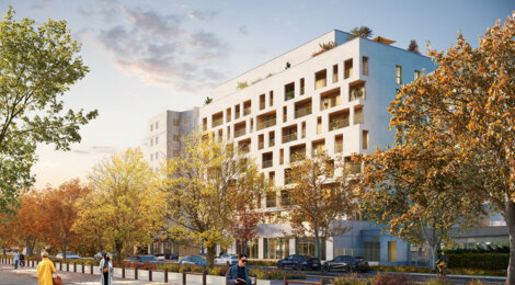 Programme immobilier neuf Cinetik - Lyon : logements neufs du studio au T5 proche des transports (69008) - Référence : 15938