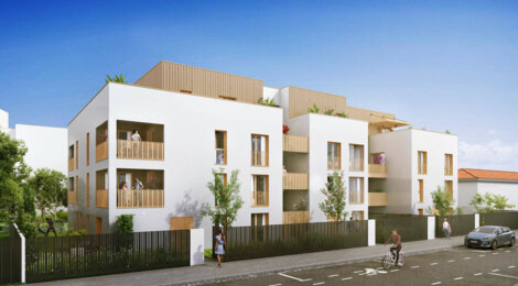 Programme immobilier neuf ICONIK - Lyon : logements neufs sécurisés et verdoyants proche des axes routiers (69008) - Référence : 8266