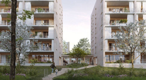 Programme immobilier neuf PIERRE LEVÉÉ - LA SAUVEGARDE - Lyon : logements neufs T2–T5 proche de la nature urbaine (69009) - Référence : 15893