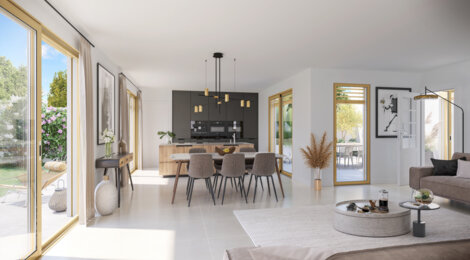 Programme immobilier neuf Tilia - Lyon : logements neufs T2–T5 proche du métro Hénon (69004) - Référence : 16940