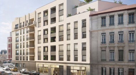 Programme immobilier neuf Villa Cornélie - Lyon : logements neufs T2–T5 proche du métro Jean Macé (69007) - Référence : 15908