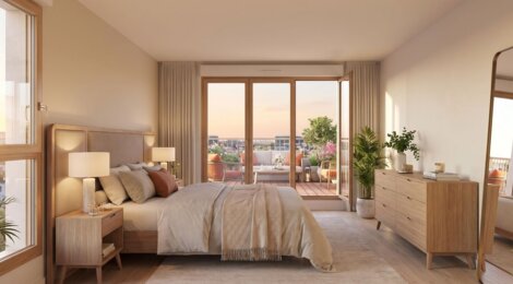 Programme immobilier neuf Céleste - Lyon Mermoz : logements neufs 2 à 5 pièces proches du tramway T6 et des commerces (69008) - Référence : 16019
