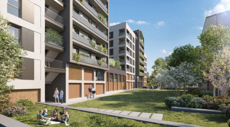 Programme immobilier neuf District 7 - Lyon : Résidence studio–T5 avec cadre urbain et confort optimisé proche des commodités (69007) - Référence : 14604