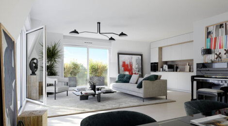 Programme immobilier neuf KARA - Lyon : Résidence T2–T5 avec cadre résidentiel et confort optimisé proche des transports (69003) - Référence : 16923